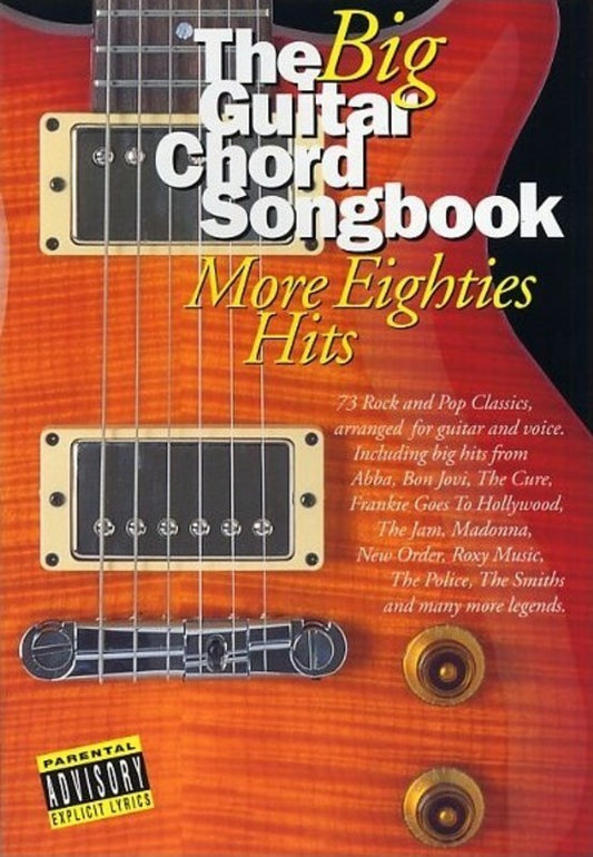 Big Guitar Chord Songbook More 80s Hits (Softcover Book)