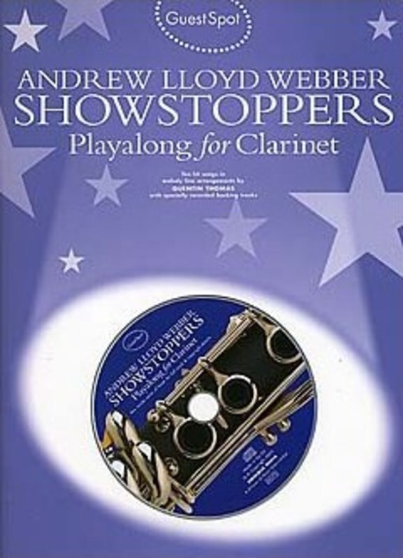 Guest Spot Webber Showstoppers Clarinet Softcover Book/CD