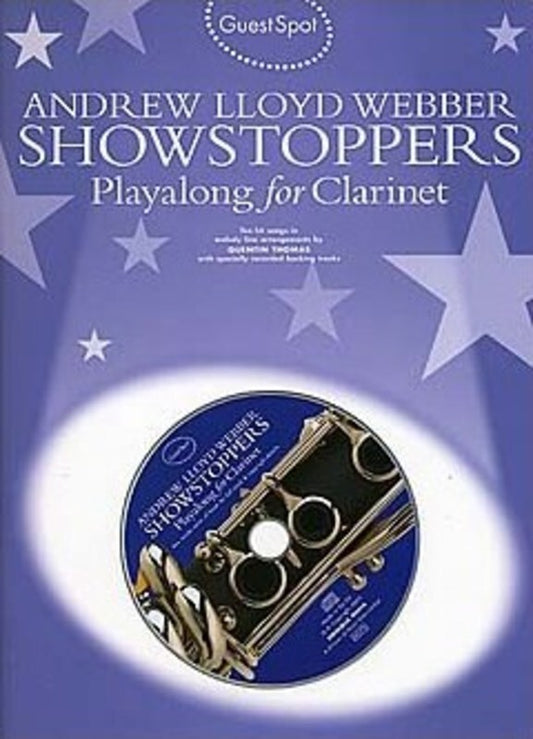 Guest Spot Webber Showstoppers Clarinet Softcover Book/CD