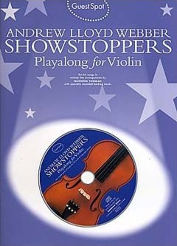 Guest Spot Webber Showstoppers Violin Softcover Book/CD