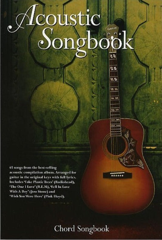 Acoustic Songbook Chord Songbook (Softcover Book)