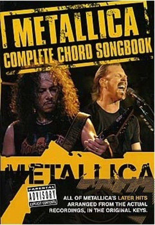Metallica - Complete Chord Songbook: The Later Years