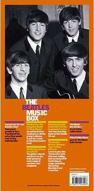 The Beatles Music Box Guitar Lyrics/Chords (Softcover Book)