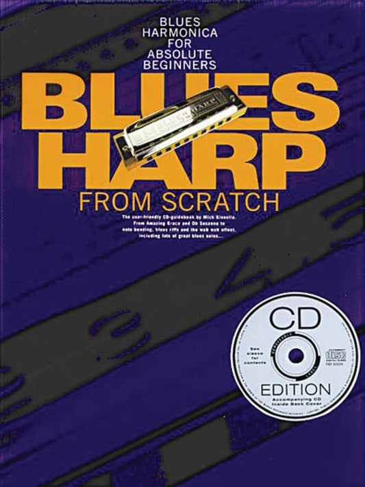 Blues Harp From Scratch Softcover Book/CD