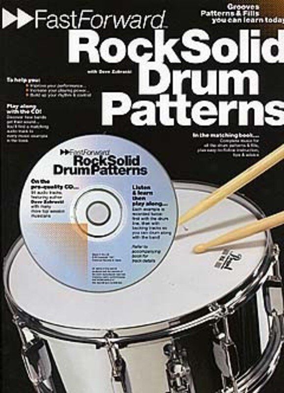 Fast Forward Rock Solid Drum Patterns BK/CD