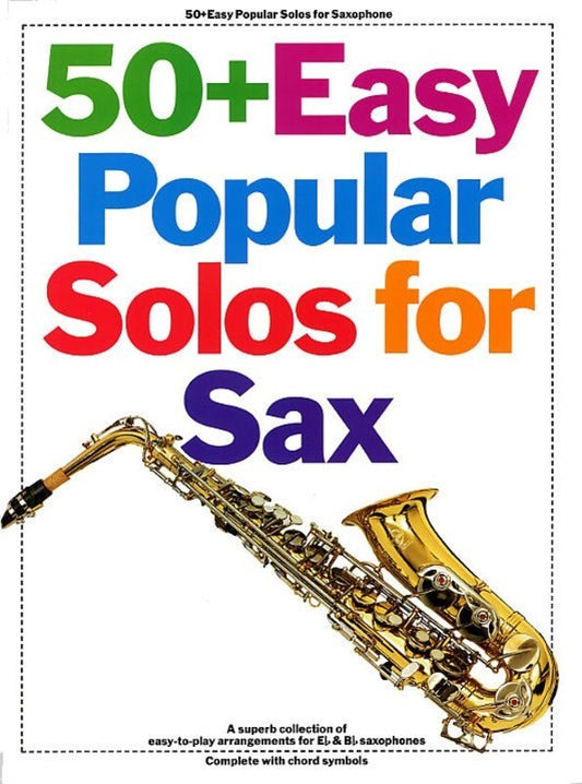 50And Easy Popular Solos For Sax (Softcover Book)