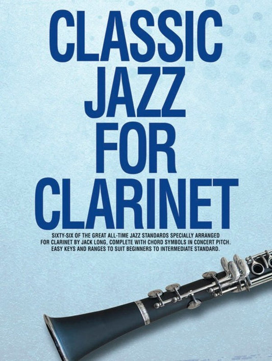 Classic Jazz For Clarinet (Softcover Book)