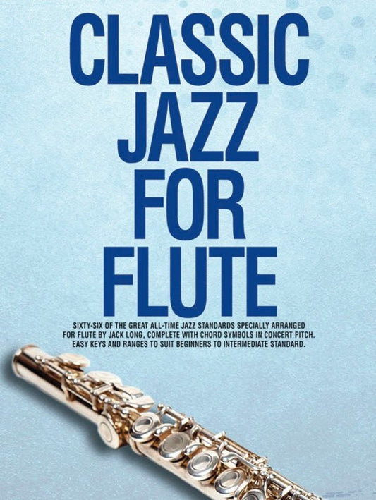 Classic Jazz For Flute (Softcover Book)