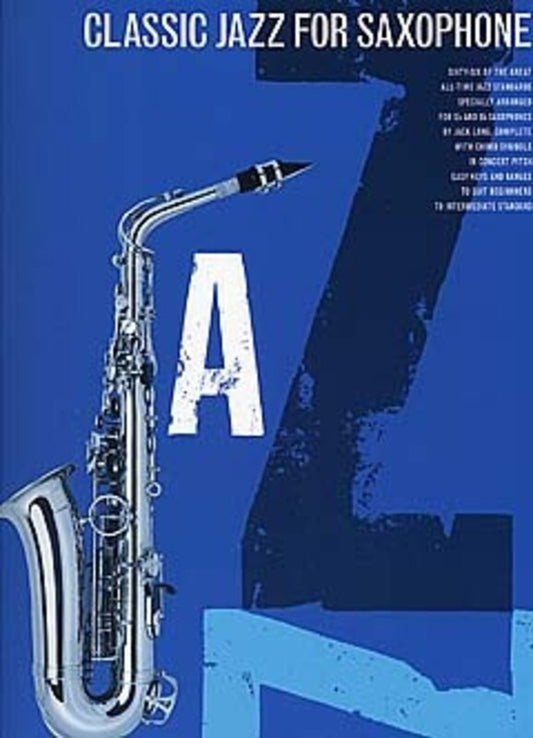 Classic Jazz For Saxophone (Softcover Book)