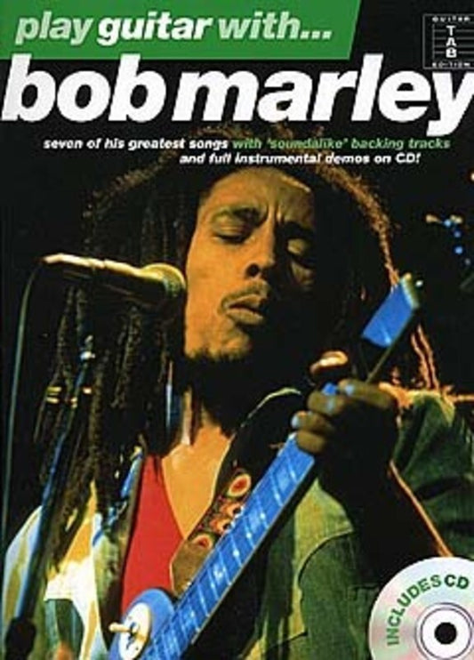 Play Guitar With Bob Marley TAB Softcover Book/CD