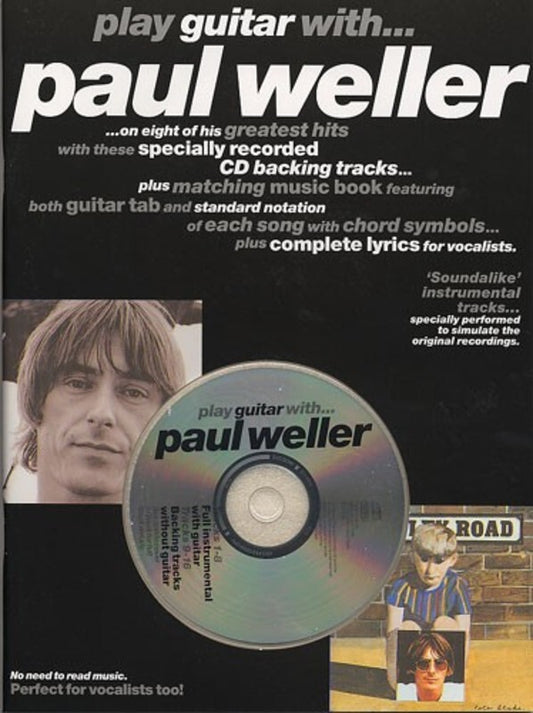 Play Guitar With Paul Weller TAB Softcover Book/CD