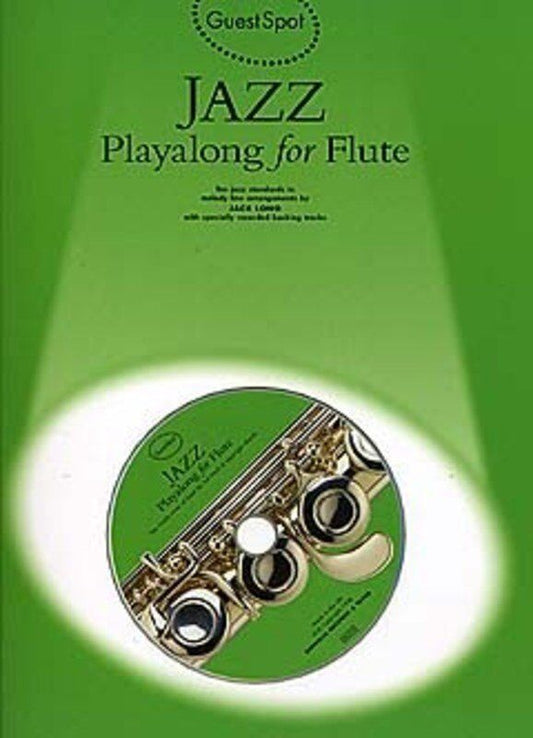 Guest Spot Jazz Playalong Flute BK/CD