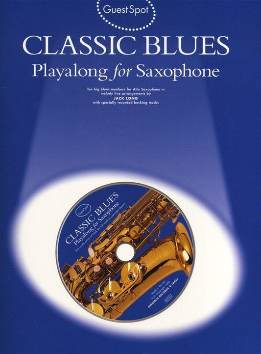 Guest Spot Classic Blues for Alto Saxophone BK/CD