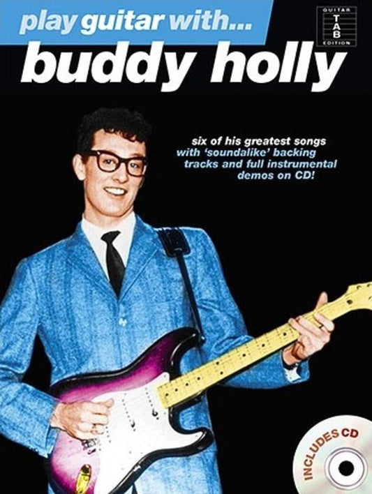 Play Guitar With Buddy Holly TAB Softcover Book/CD