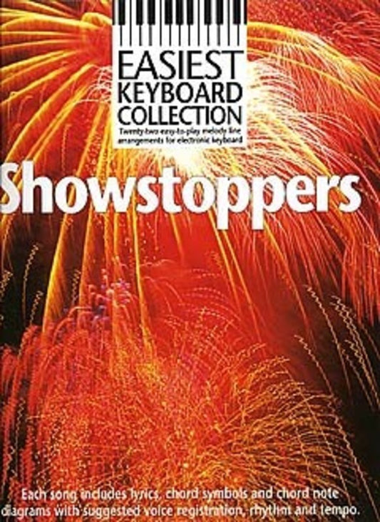 Easiest Keyboard Coll Showstoppers (Softcover Book)