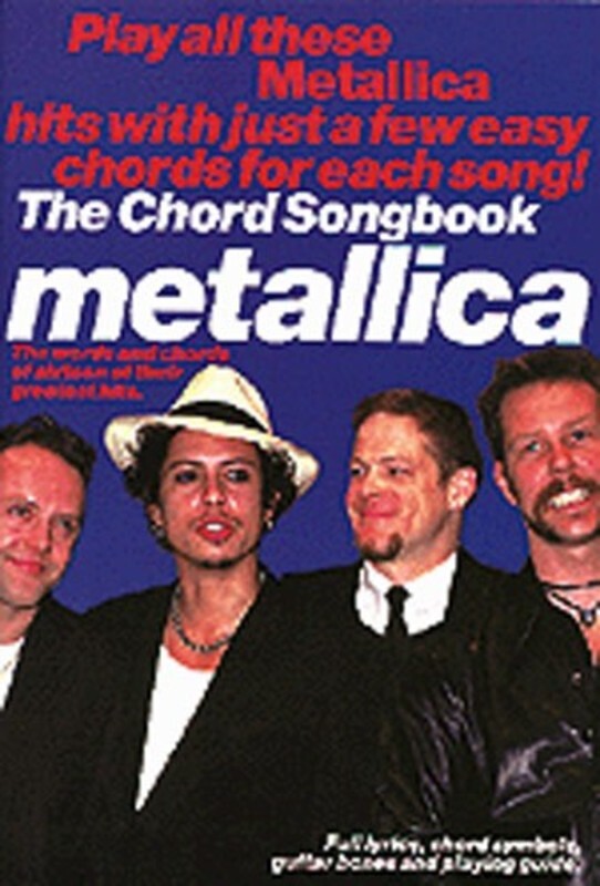 Metallica Guitar Chord Songbook (Softcover Book)