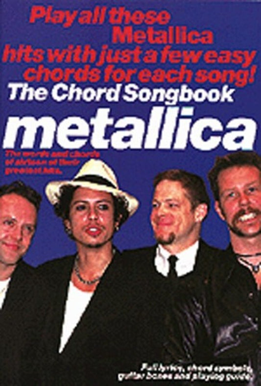 Metallica Guitar Chord Songbook (Softcover Book)