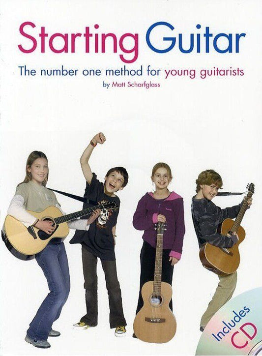 Starting Guitar for Young Guitarists Book and CD