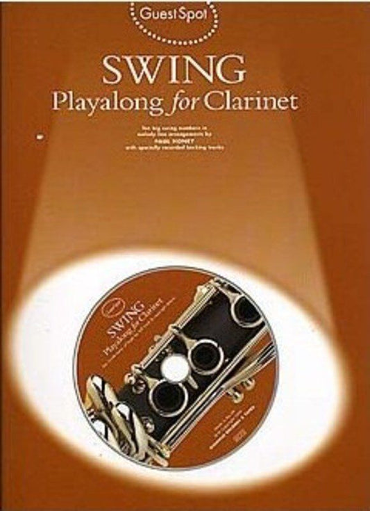 Guest Spot Swing Playalong Clarinet Book with CD