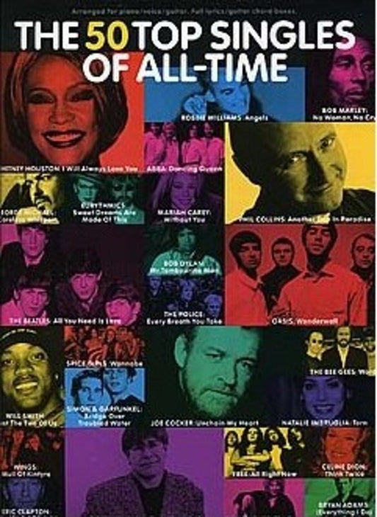 50 Top Singles Of All Time PVG (Softcover Book)