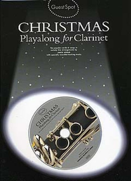 Guest Spot Christmas Clarinet Softcover Book/CD