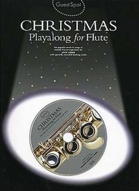Guest Spot Christmas Flute Softcover Book/CD