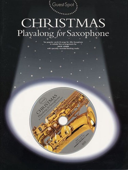 Guest Spot Christmas Alto Sax Softcover Book/CD