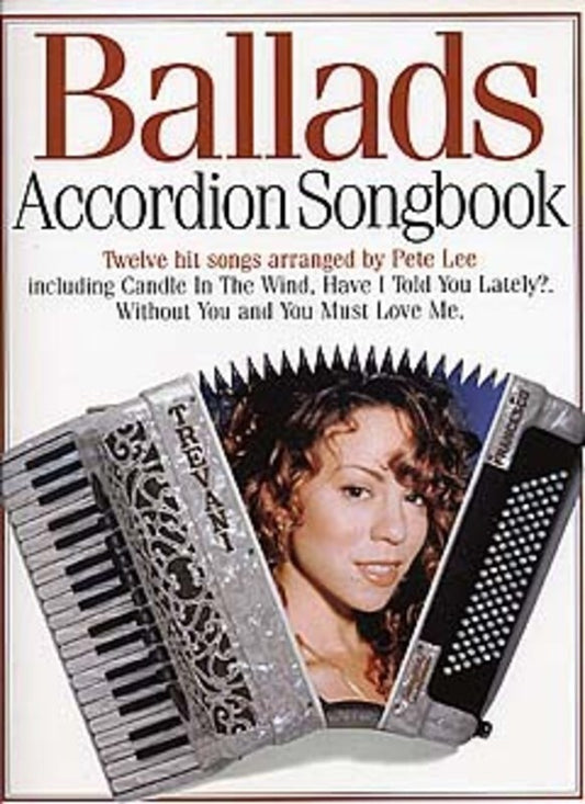 Ballads Accordion Songbook (Softcover Book)