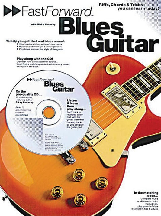 Fast Forward Blues Guitar Softcover Book/CD