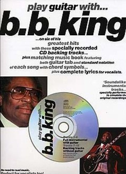 Play Guitar With Bb King TAB Softcover Book/CD