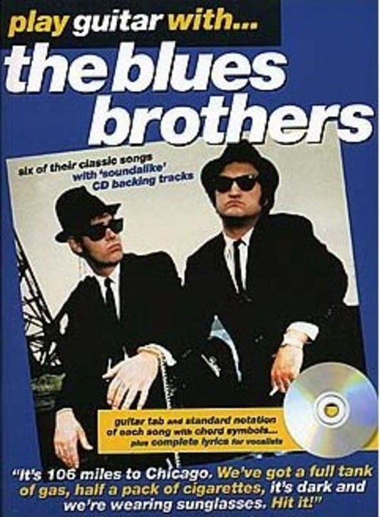 Play Guitar With Blues Brothers TAB Softcover Book/CD