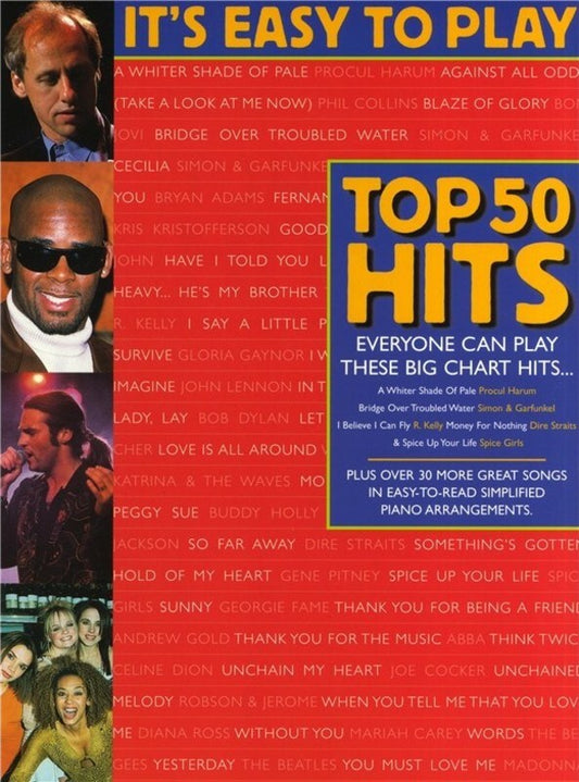 Its Easy To Play Top 50 Hits Vol 2 PVG (Softcover Book)
