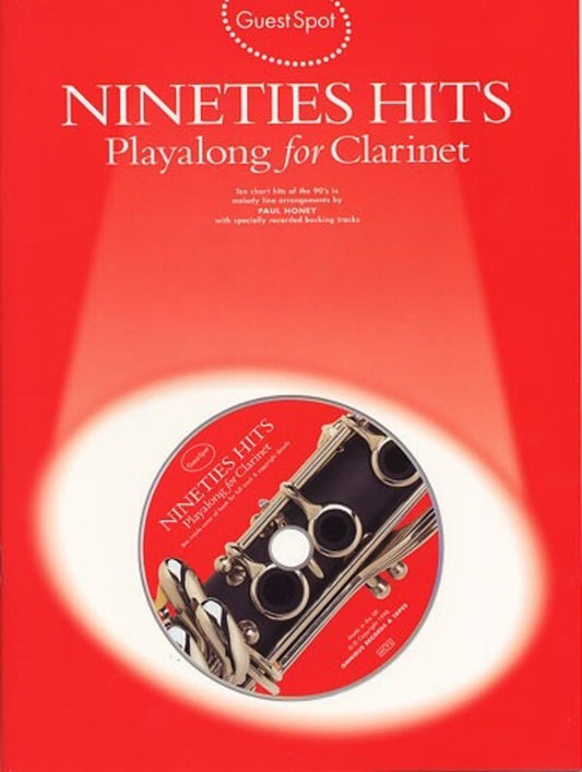 Guest Spot 90s Hits Clarinet Softcover Book/CD