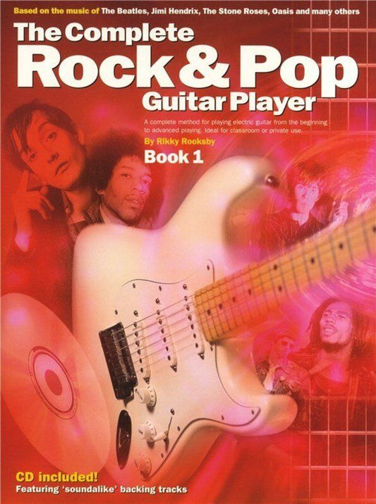 The Complete Rock & Pop Guitar Player Book 1 BK/CD