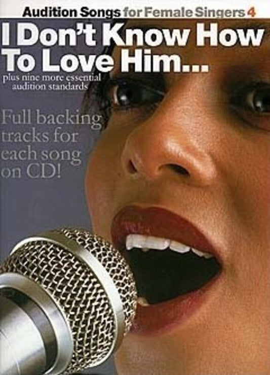 Audition Songs Female 4 Softcover Book/CD