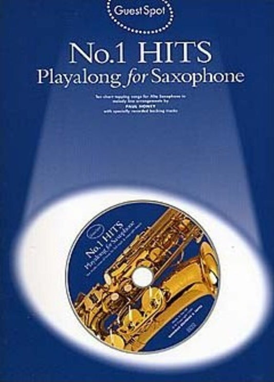 Guest Spot No 1 Hits Alto Sax Softcover Book/CD