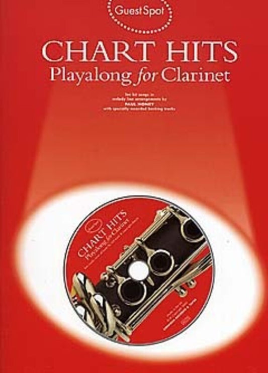 Guest Spot Chart Hits Clarinet Softcover Book/CD