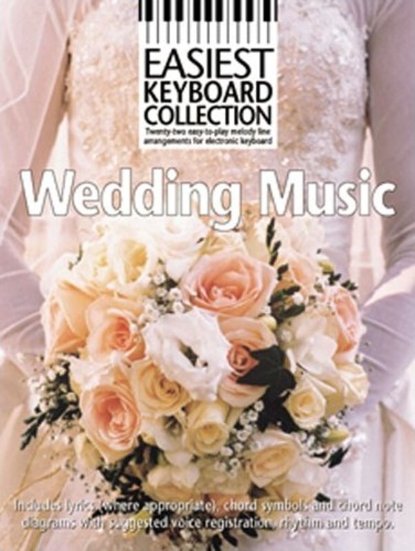 Easiest Keyboard Coll Wedding Music (Softcover Book)