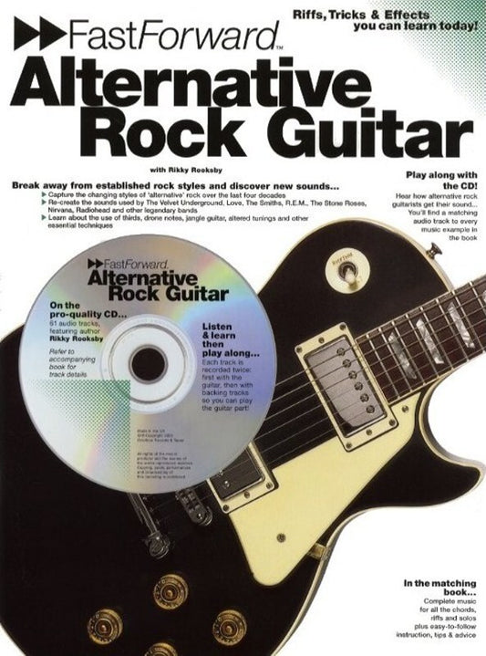 Fast Forward Alternative Rock Guitar Softcover Book/CD