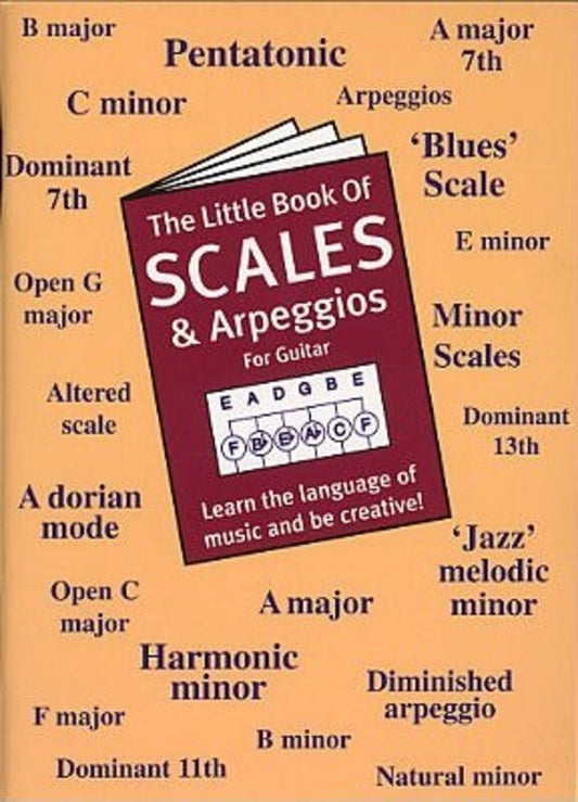 The Little Book Of Scales And Arpeggio For Guitar (Softcover Book)