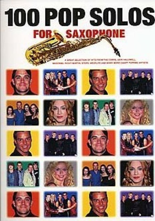100 Pop Solos For Saxophone (Softcover Book)