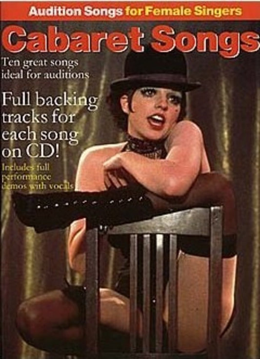 Audition Songs Female Singers Cabaret Songs Book/CD
