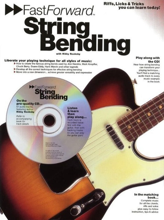 Fast Forward String Bending Guitar Softcover Book/CD