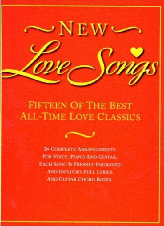 New Love Songs 15 Of The Best PVG (Softcover Book)