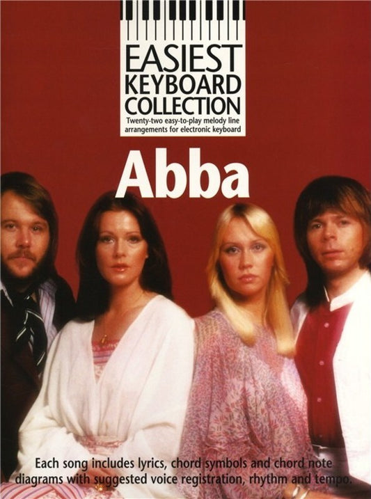 Easiest Keyboard Coll ABBA (Softcover Book)