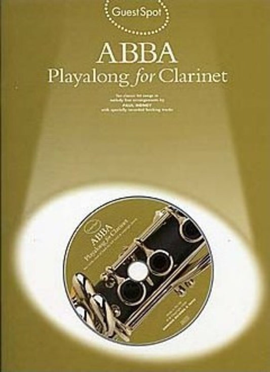 Guest Spot ABBA Clarinet Softcover Book/CD
