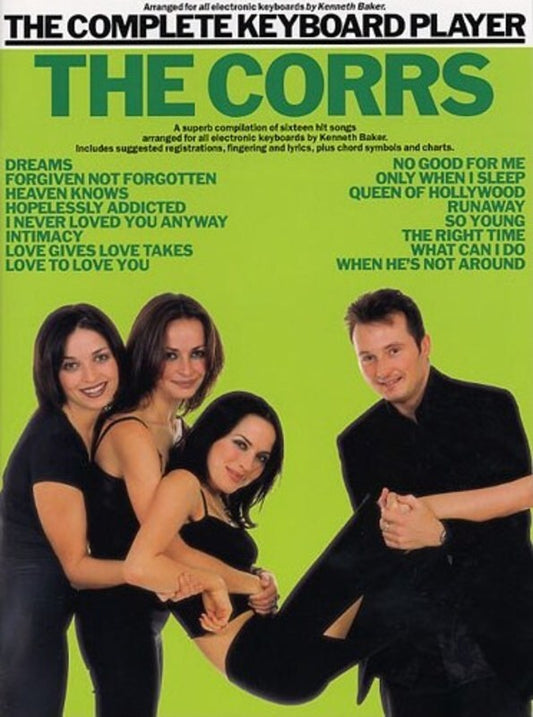 Complete Keyboard Player The Corrs (Softcover Book)