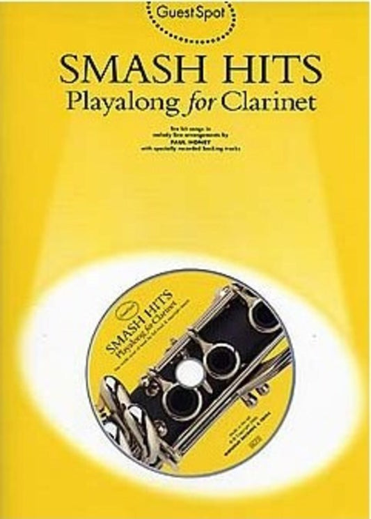 Guest Spot Smash Hits 1999 Clarinet Softcover Book/CD