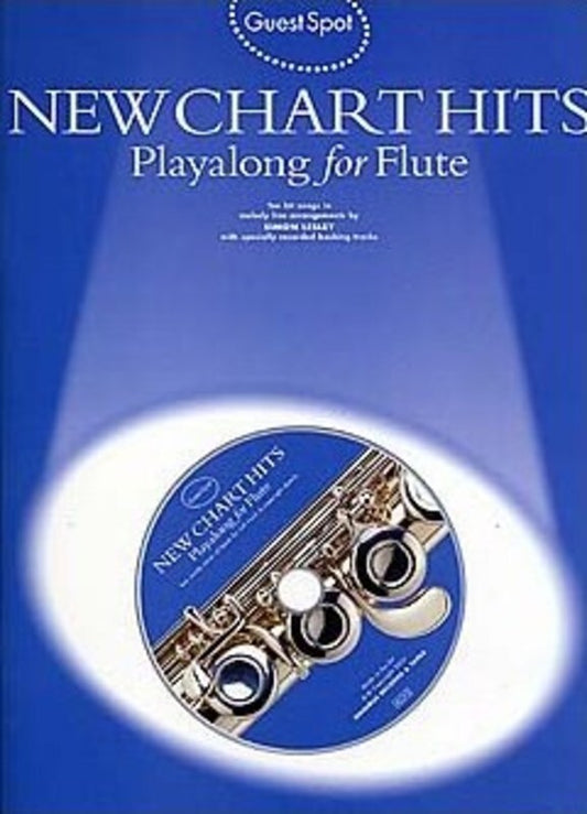 Guest Spot New Chart Hits Flute Softcover Book/CD