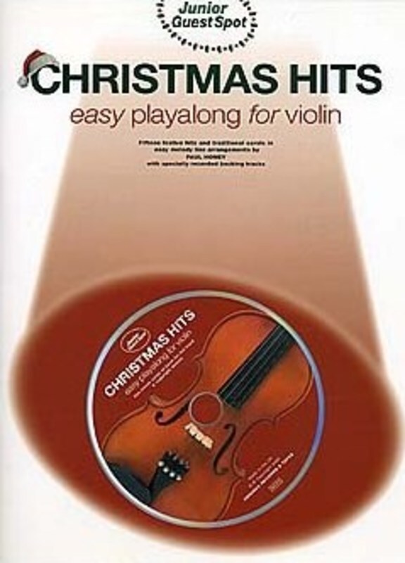 Junior Guest Spot Christmas Violin Softcover Book/CD